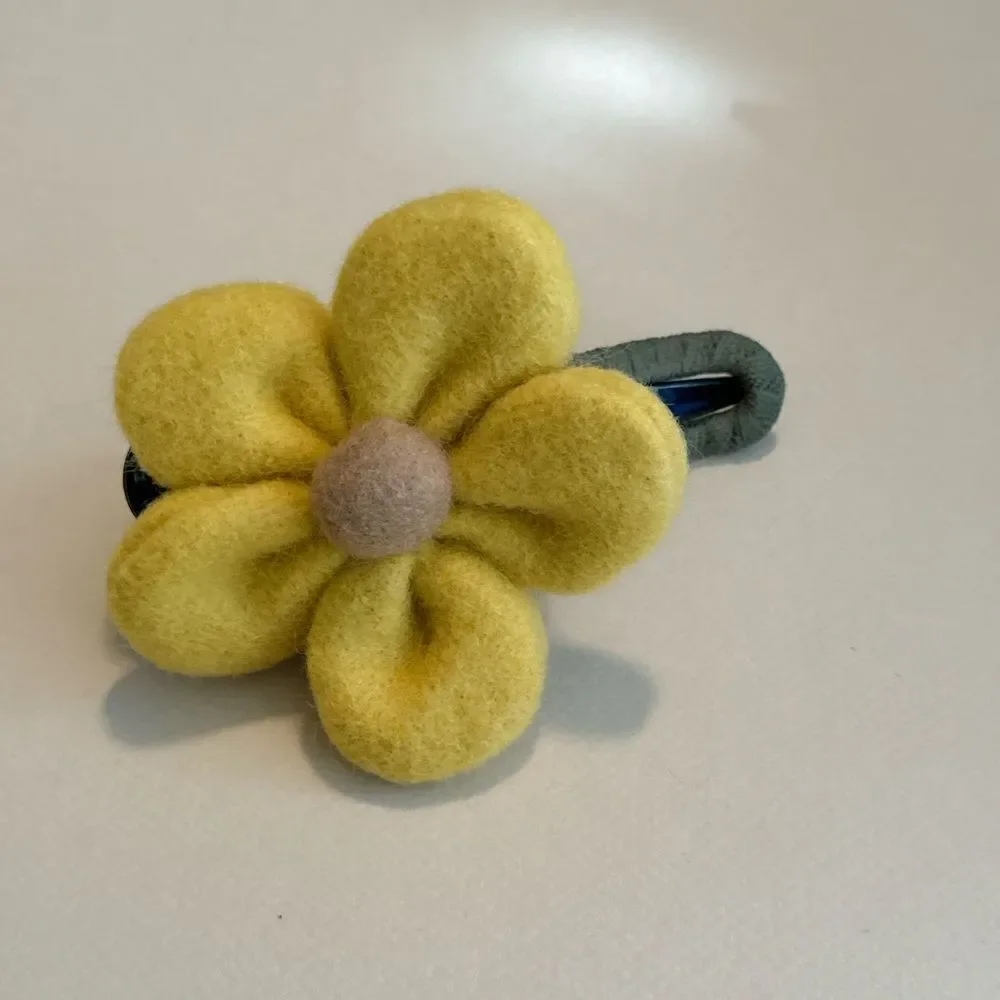 Boho flower hair clip #1437